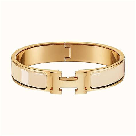 hermes clic h france|Hermes clic clac bracelet new.